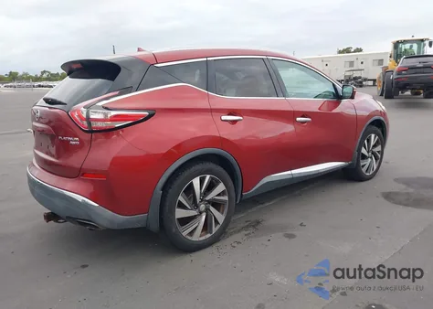 2015 Nissan Murano Platinum из США, поврежденный, VIN 5N1AZ2MH0FN213334